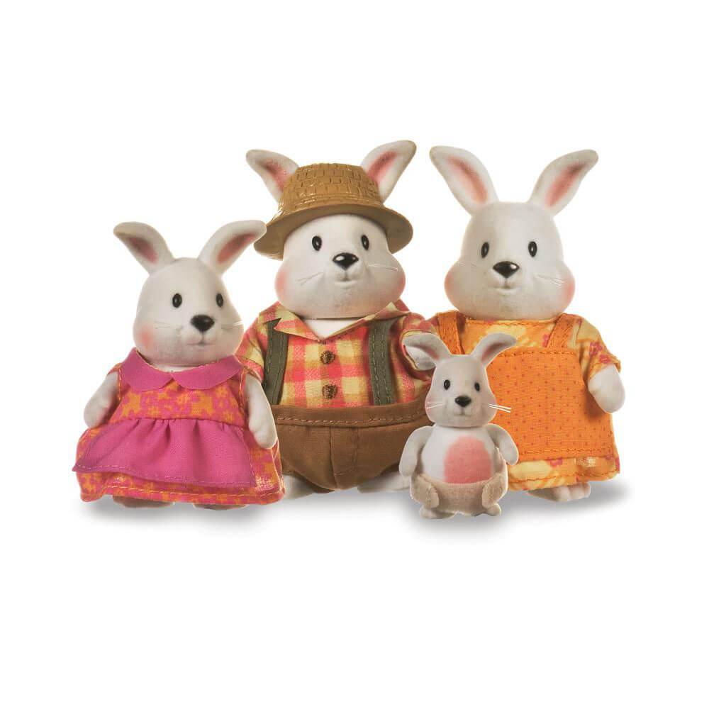 Famille de lapins Hoppingood-Figurines-Li'l Woodzeez-Boutique LeoLudo