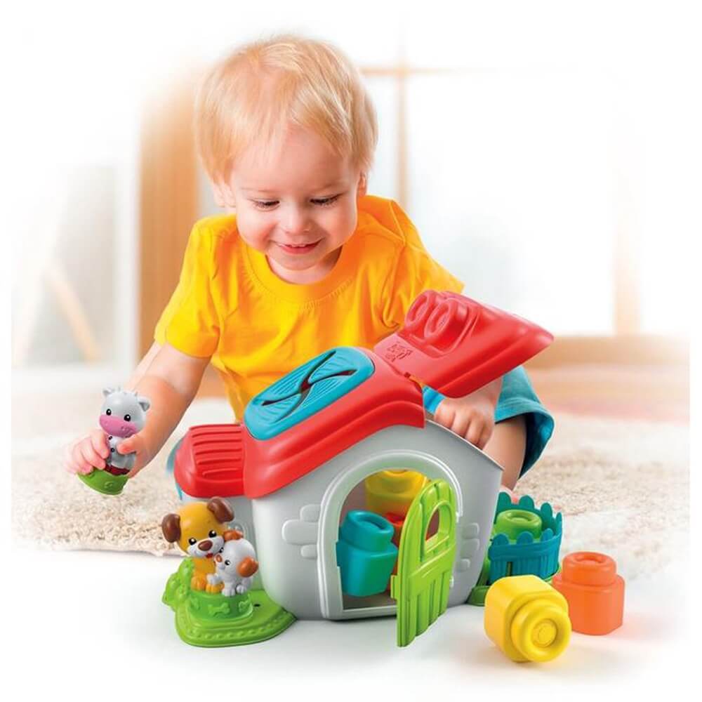 Ferme sensorielle Clemmy -Jeux de construction- Boutique LeoLudo-Clementoni