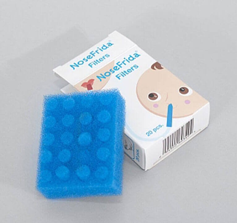 Filtres hygiéniques pour aspirateur nasal NoseFrida (paquet de 20) - Soins et hygiène - Boutique LeoLudo - Fridababy