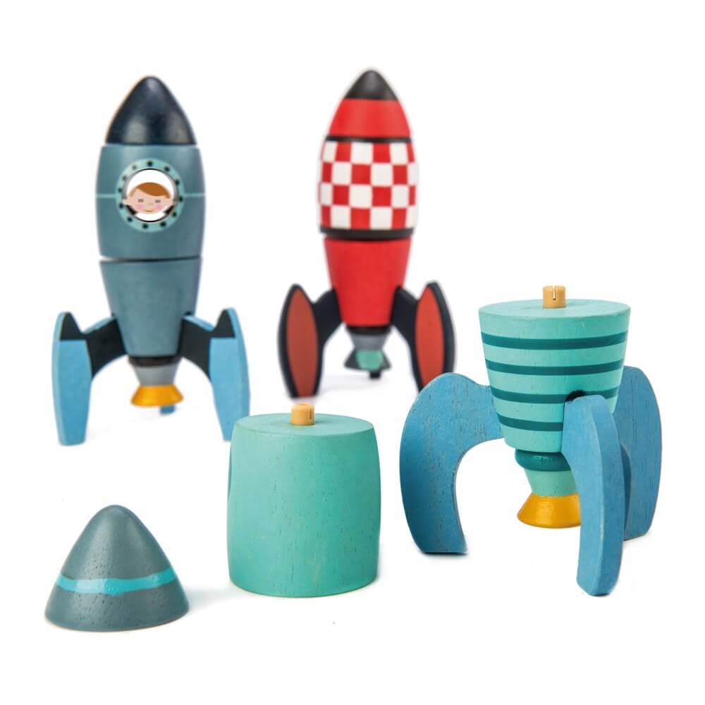 Fusées à construire - Jeux d'assemblage - Boutique LeoLudo - Tender Leaf Toys