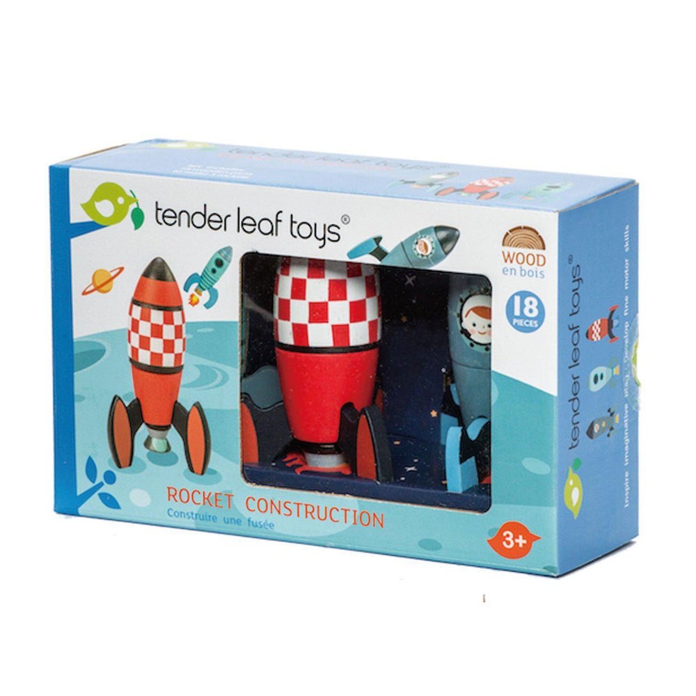 Fusées à construire - Jeux d'assemblage - Boutique LeoLudo - Tender Leaf Toys