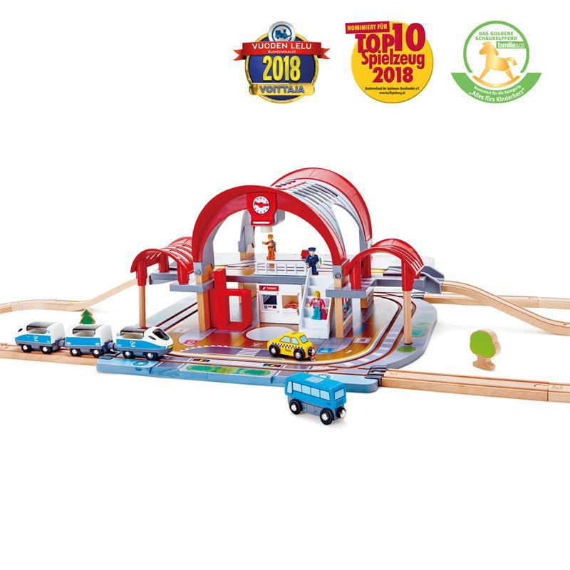 Gare de Grand City - Ensembles de jeu - Boutique LeoLudo - Hape