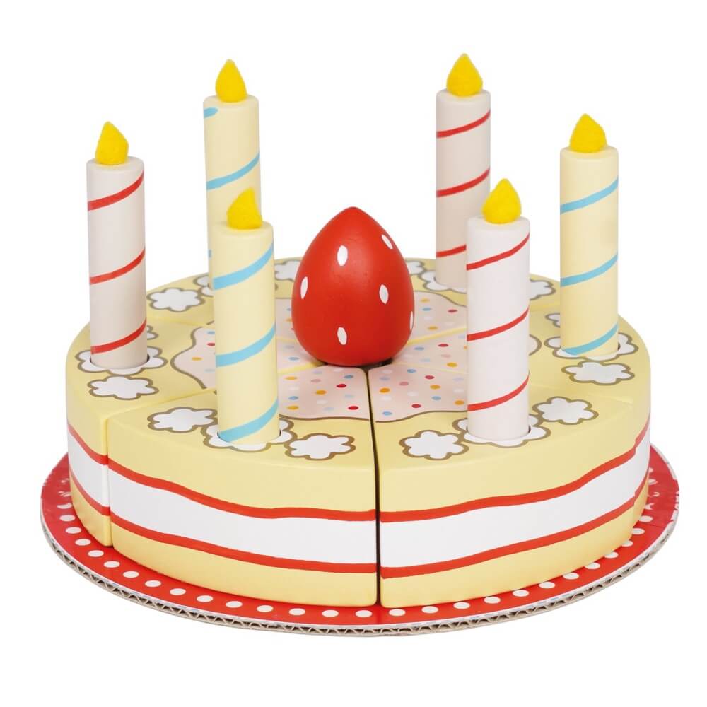 Gâteau d'anniversaire à la vanille-Le Toy Van-Boutique LeoLudo