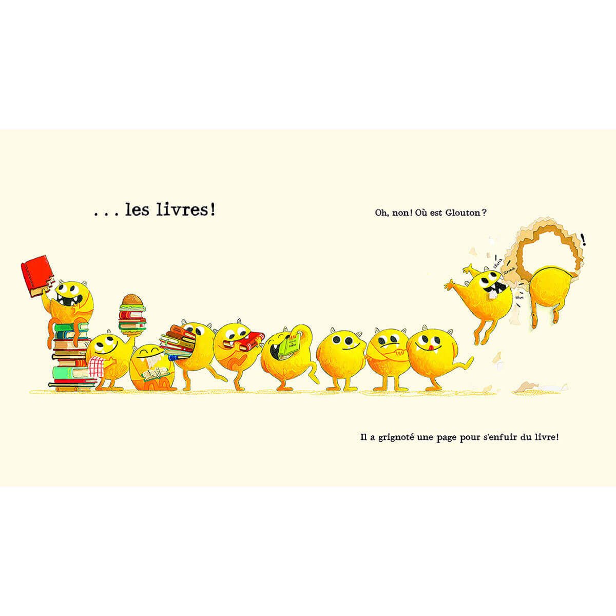 Glouton le croqueur de livres - Livres - Boutique LeoLudo - Grund