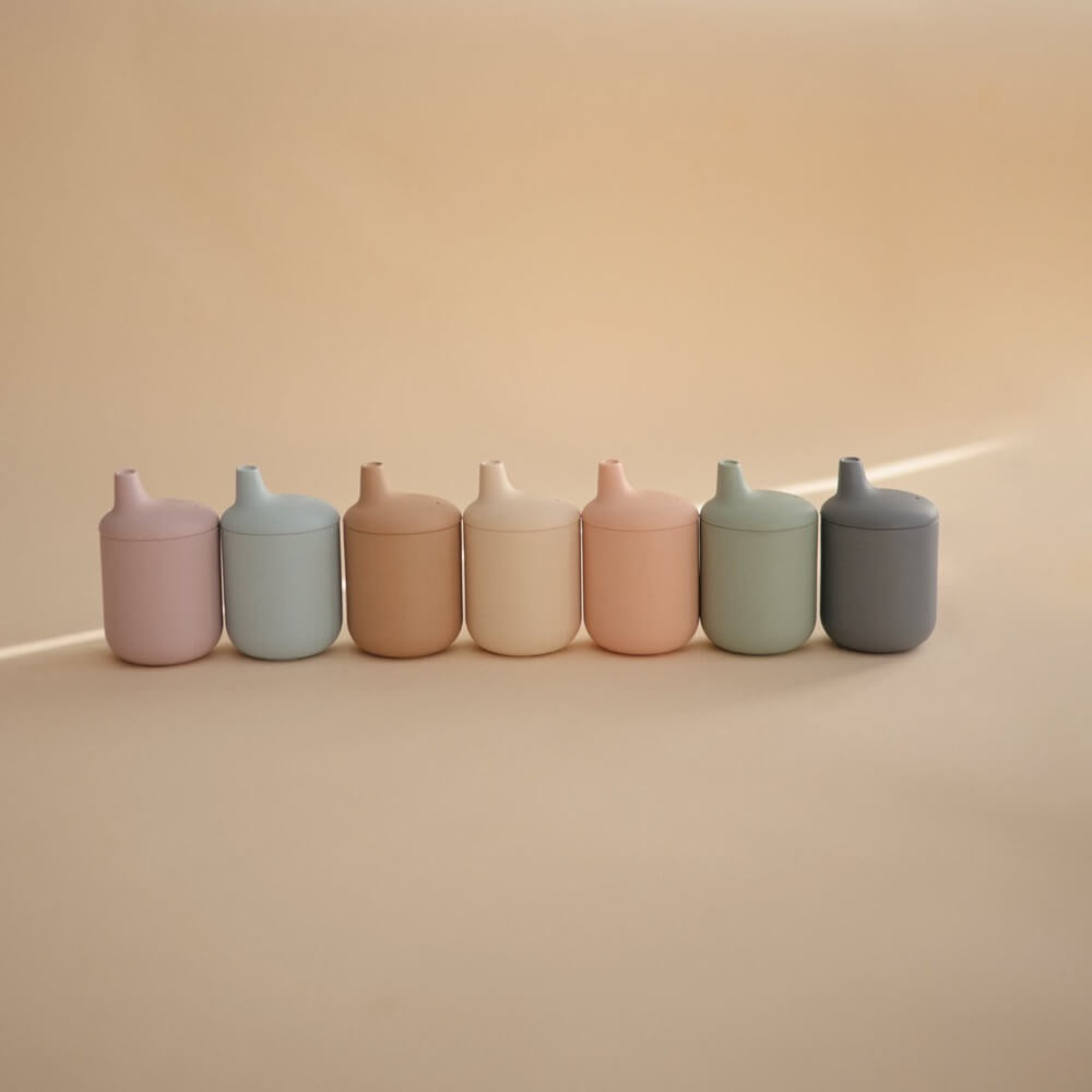 Gobelet en silicone - Blush - Alimentation & repas - Boutique LeoLudo - Mushie