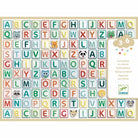 Gommettes 3D alphabet-Bricolage-Djeco-Boutique LeoLudo