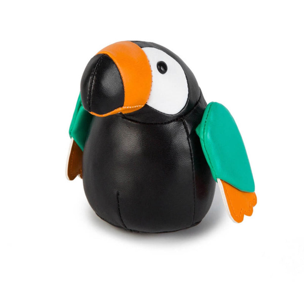 Hochet Tiny Friends - Jean le petit toucan-Little Big Friends-Boutique LeoLudo