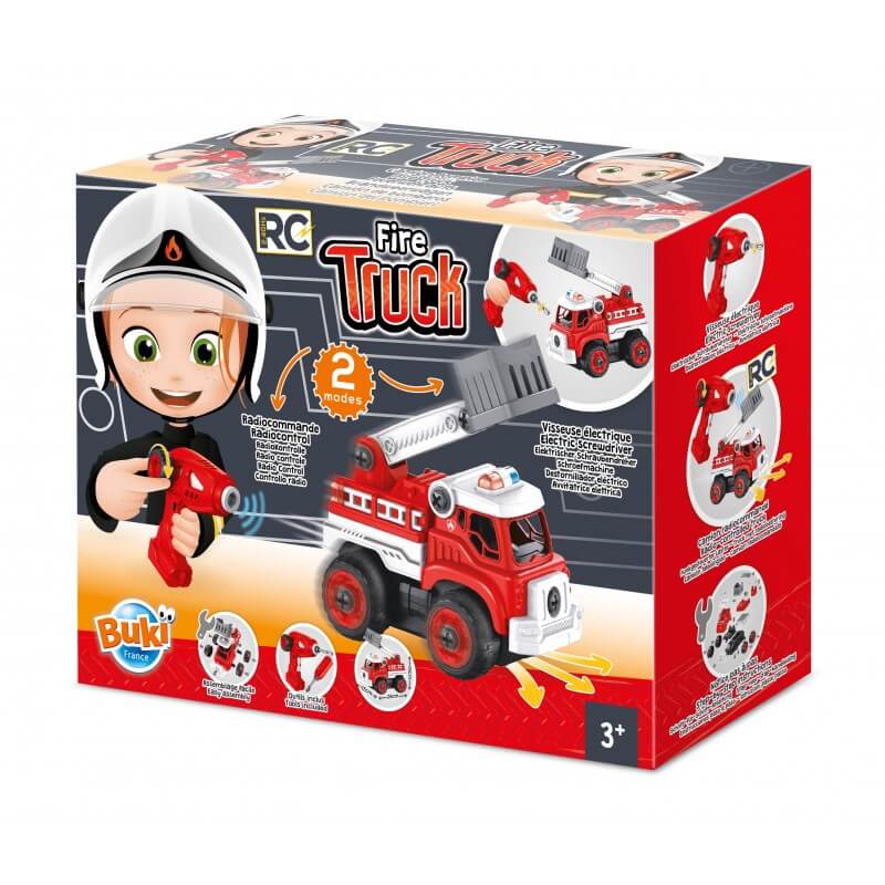 Ingénieur Junior - Camion de pompier-Véhicules de jeu-Buki-Boutique LeoLudo