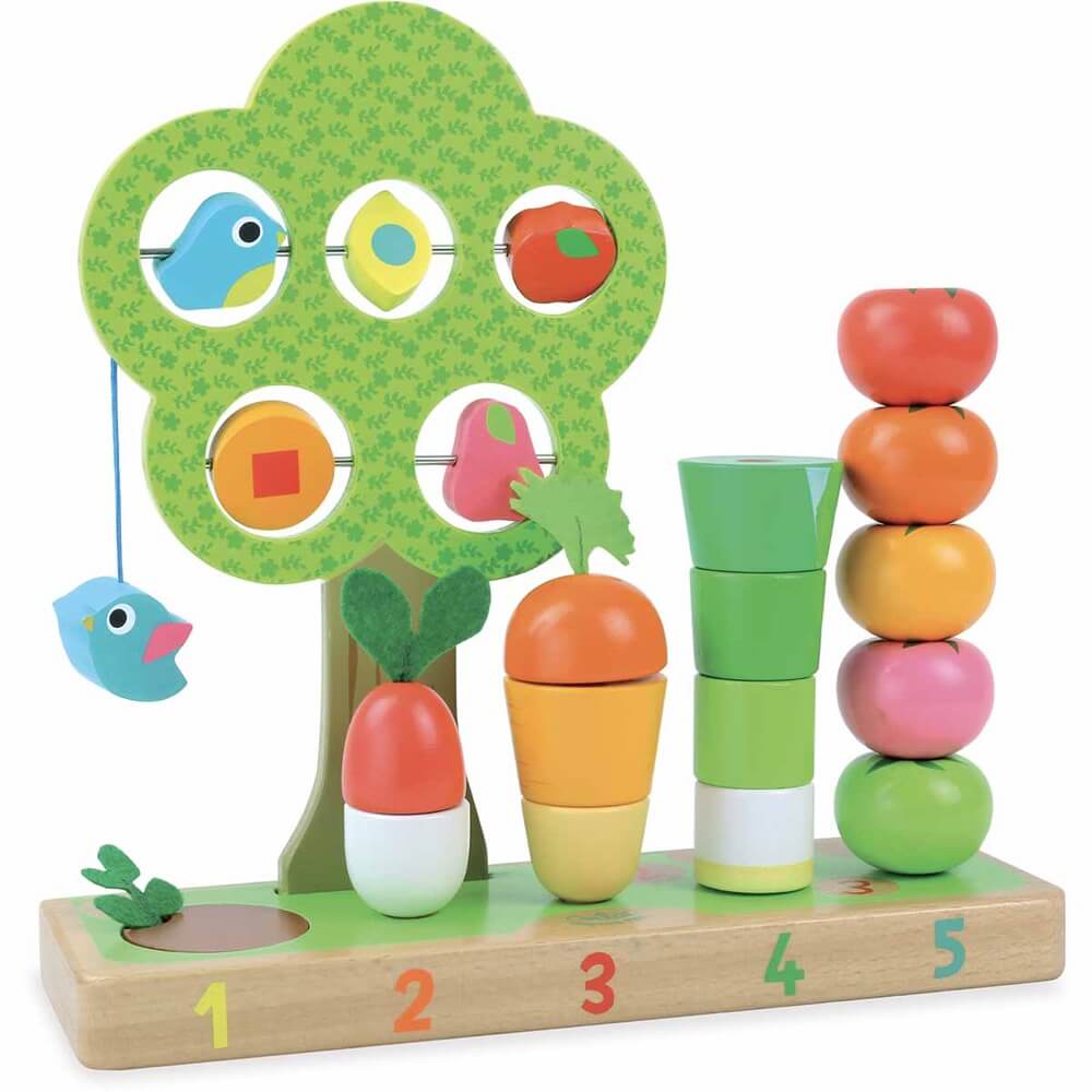 J'apprends à compter les légumes - Jeux éducatifs - Boutique LeoLudo - Vilac