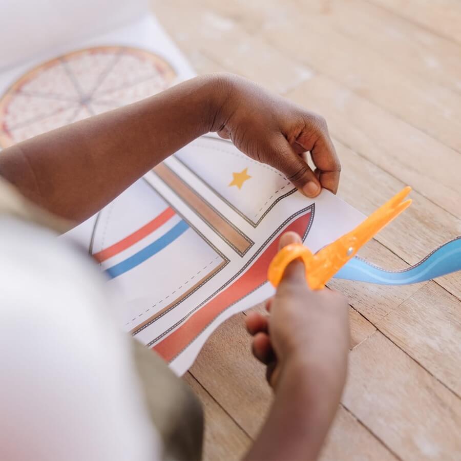 J'apprends à découper avec des ciseaux - Art & bricolage - Boutique LeoLudo - Melissa & Doug