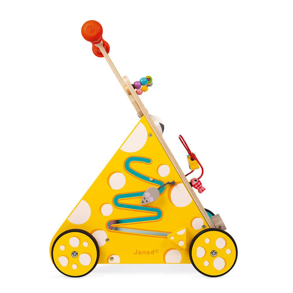 J'apprends à marcher - Chariot multi - activités Chat - Trotteurs - Boutique LeoLudo - Janod