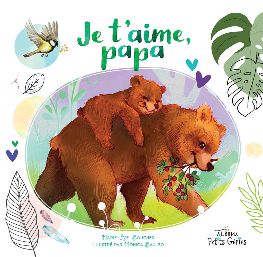 Je t'aime, papa - Livres - Boutique LeoLudo - Petits Génies