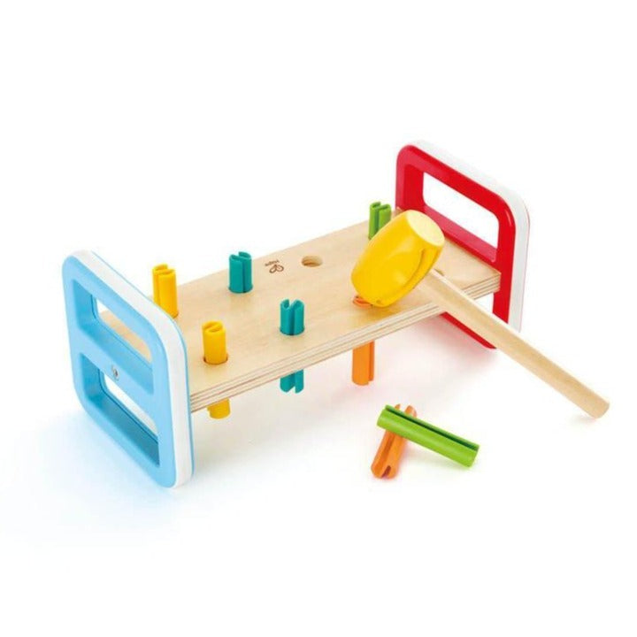 Jeu arc-en-ciel à marteler-Jouet d'éveil-Hape-Boutique LeoLudo