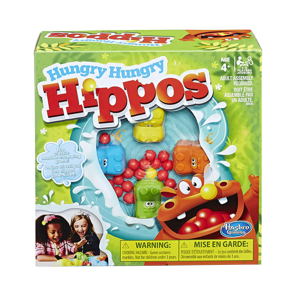 Jeu classique - Hippos affamés (bilingue)-Hasbro-Boutique LeoLudo