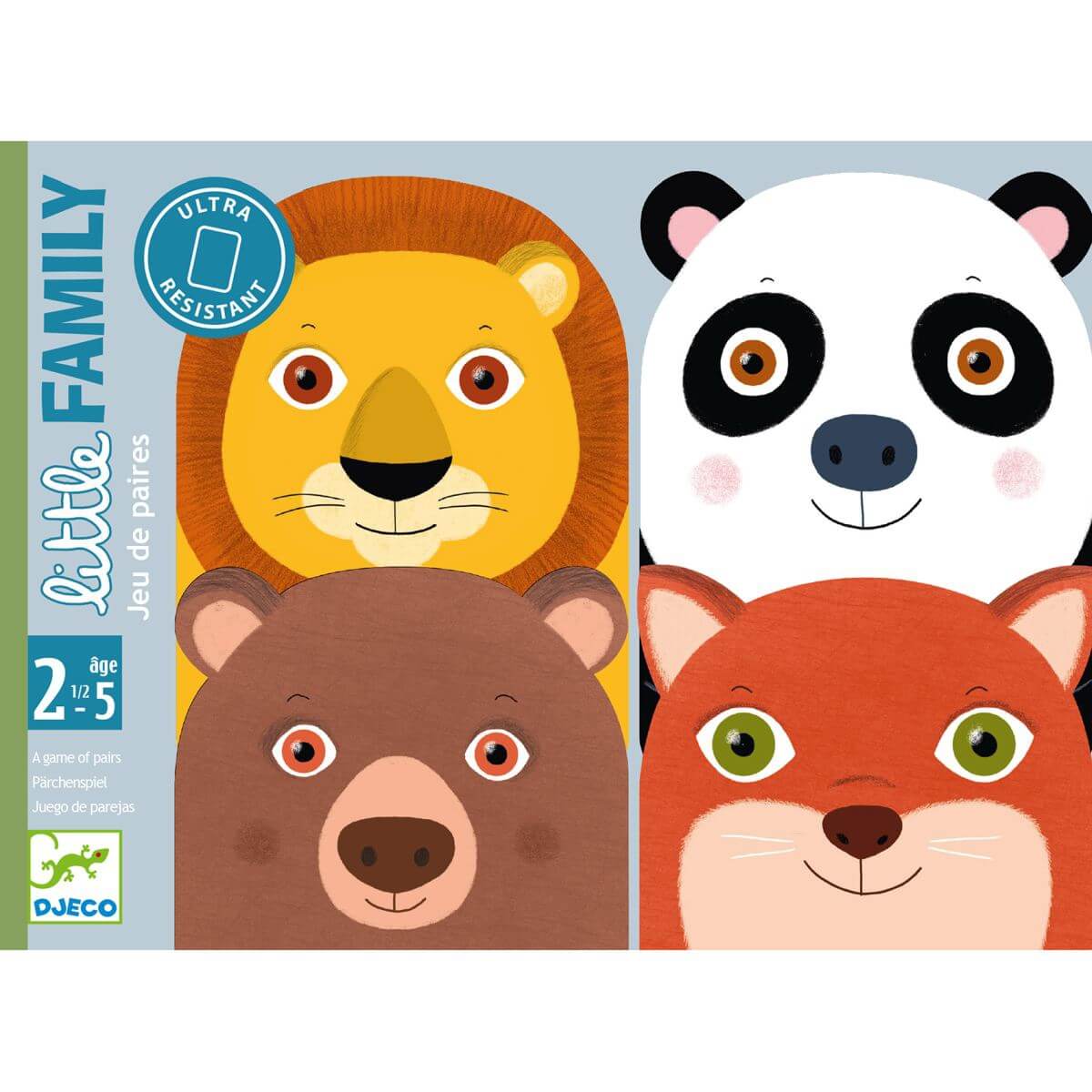 Jeu d'association Little Family - Jeux de société - Boutique LeoLudo - Djeco
