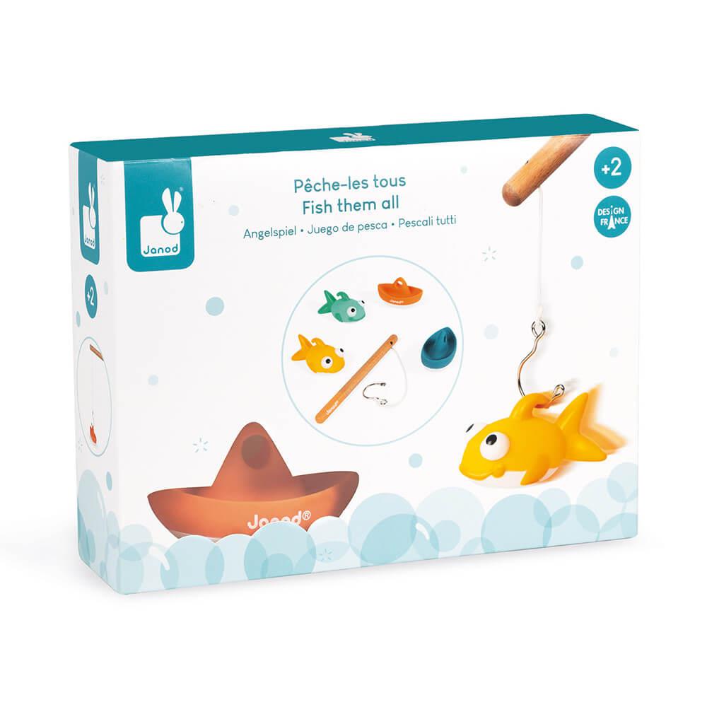 Jeu de bain - Pêche les tous - Jouets de bain - Boutique LeoLudo - Janod