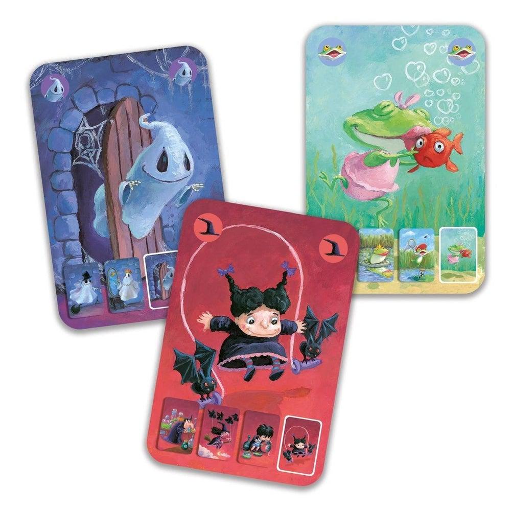 Jeu de cartes Mini family-Djeco-Boutique LeoLudo