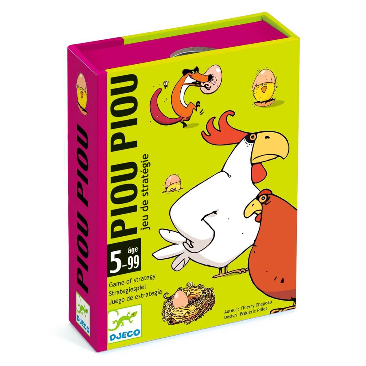 Jeu de cartes Piou Piou-Djeco-Boutique LeoLudo