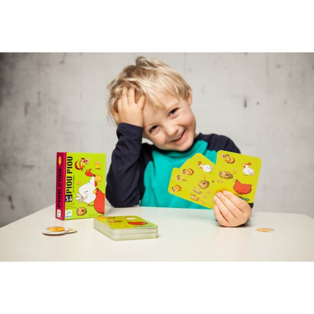 Jeu de cartes Piou Piou - Jeux de société - Boutique LeoLudo - Djeco