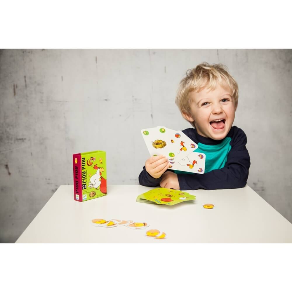 Jeu de cartes Piou Piou - Jeux de société - Boutique LeoLudo - Djeco