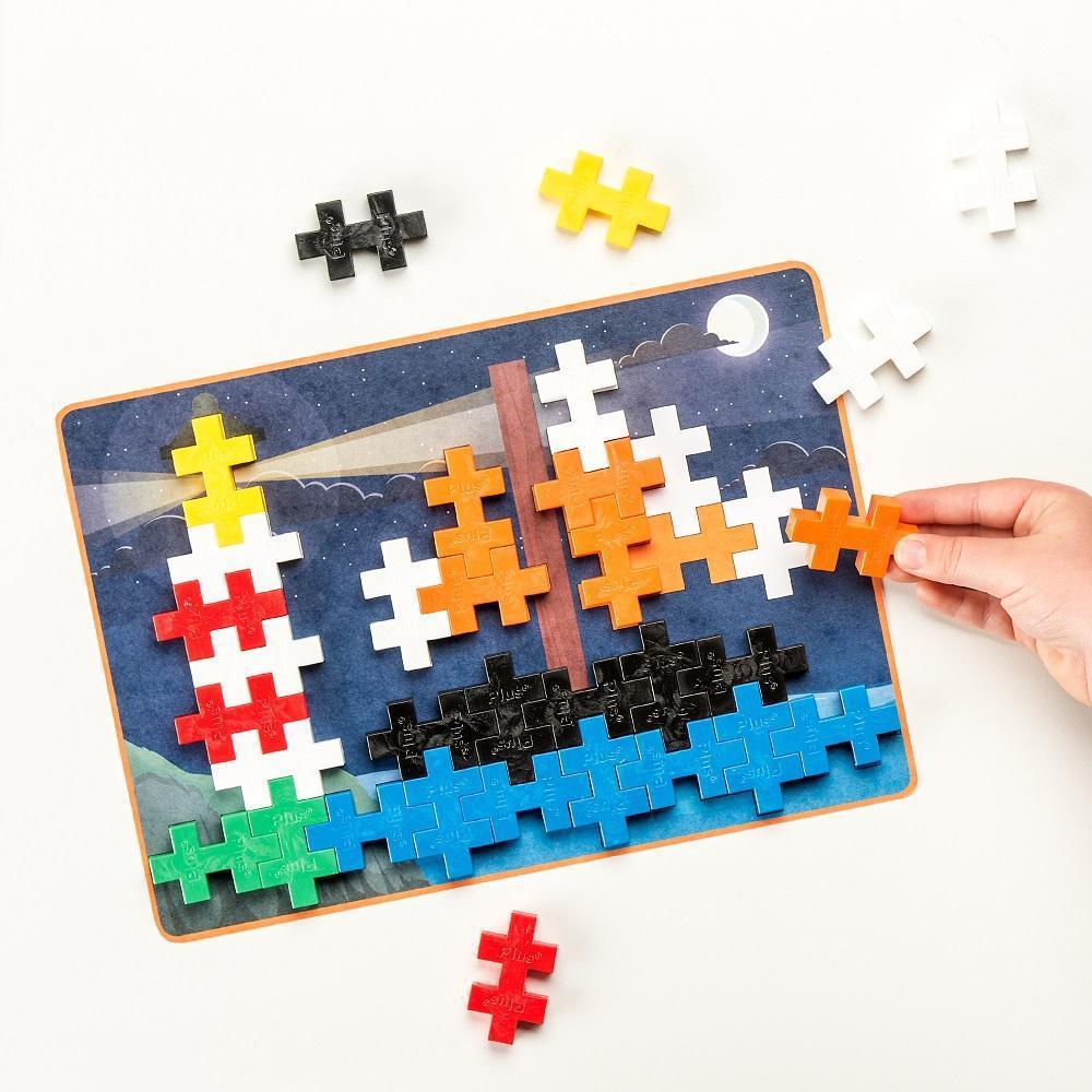 Jeu de construction - MIDI Basic Tangram (60 pcs) - Jeux de construction - Boutique LeoLudo - Plus - Plus