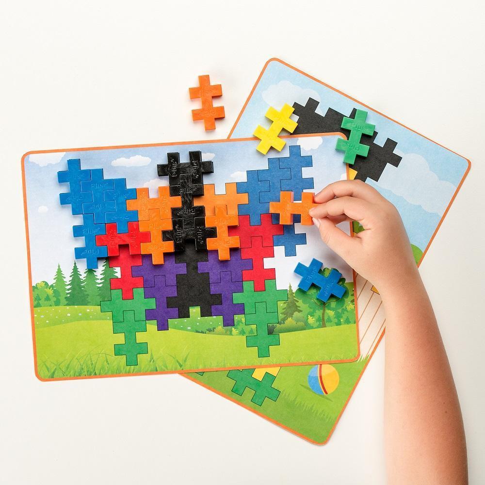 Jeu de construction - MIDI Basic Tangram (60 pcs) - Jeux de construction - Boutique LeoLudo - Plus - Plus