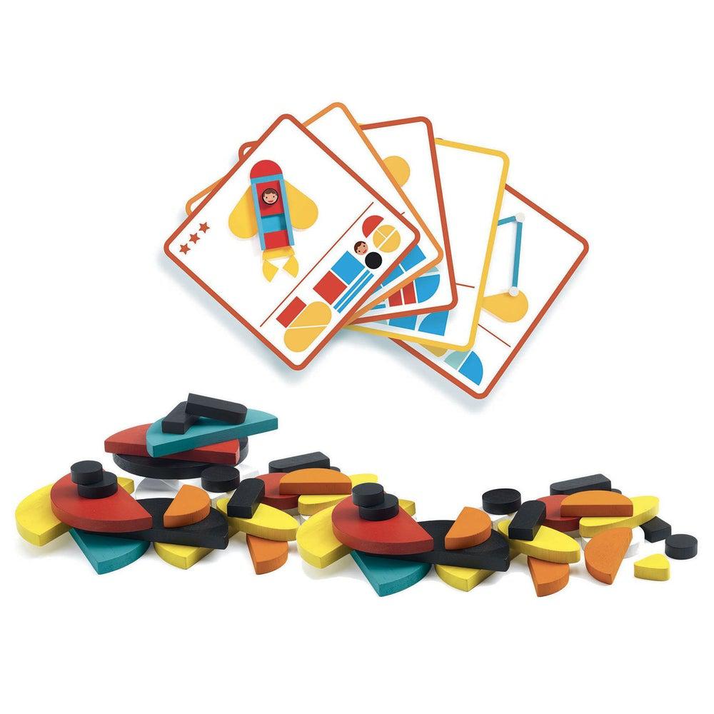 Jeu de construction Ze Géo Vroom - Jeux de construction - Boutique LeoLudo - Djeco