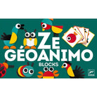 Jeu de construction Ze Géoanimo - Jeux d'assemblage - Boutique LeoLudo - Djeco