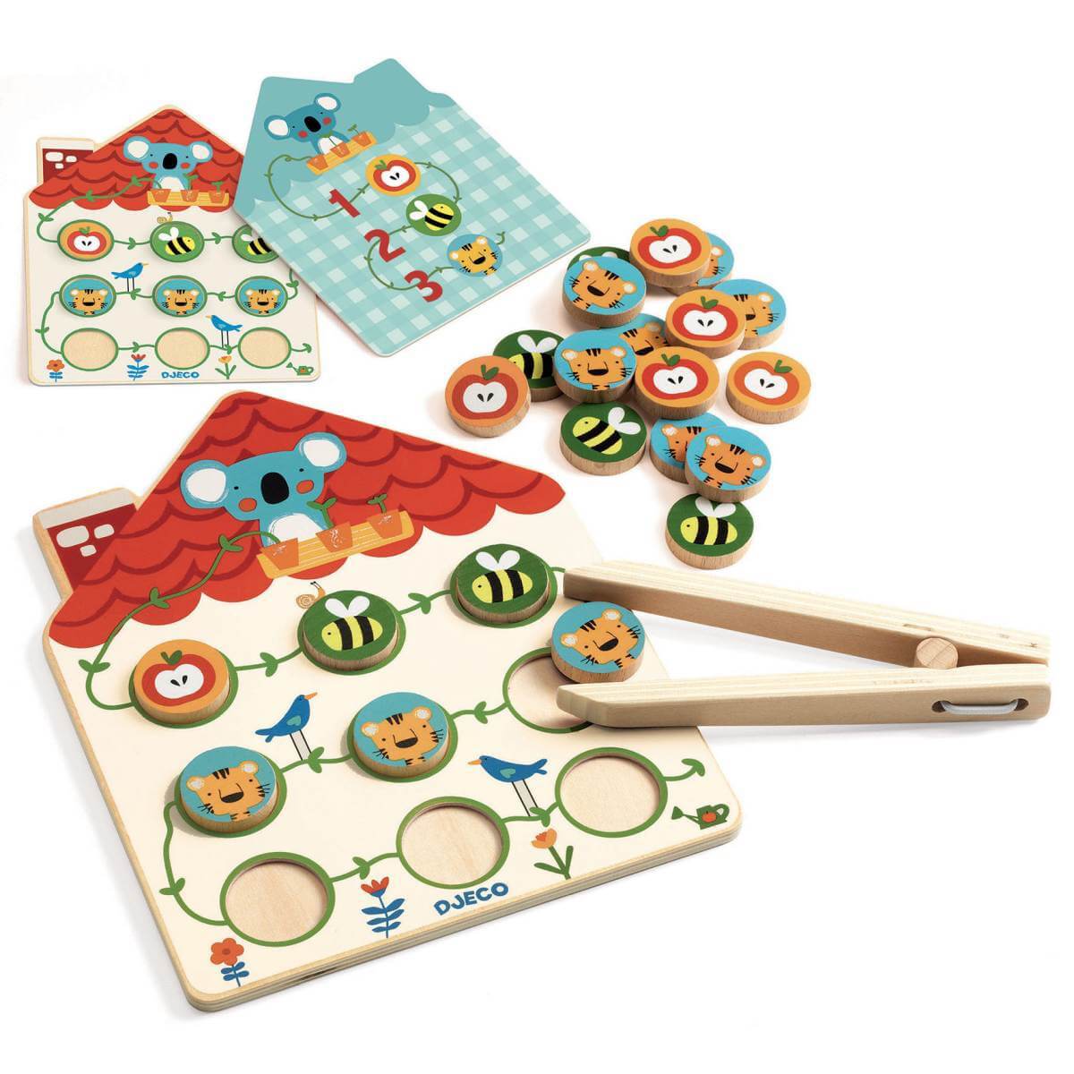 Jeu de dénombrement Pinstou - Jeux éducatifs - Boutique LeoLudo - Djeco