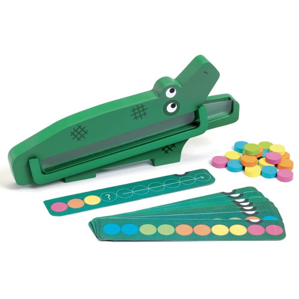 Jeu de manipulation Crococroc - Jeux éducatifs - Boutique LeoLudo - Djeco