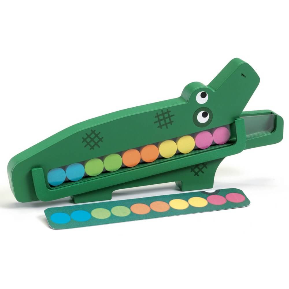 Jeu de manipulation Crococroc - Jeux éducatifs - Boutique LeoLudo - Djeco