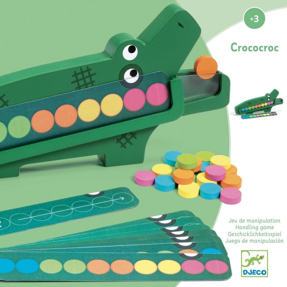 Jeu de manipulation Crococroc - Jeux éducatifs - Boutique LeoLudo - Djeco