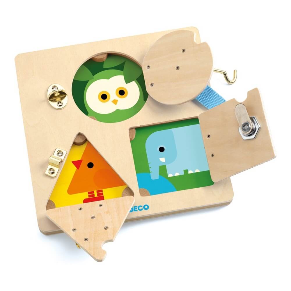 Jeu de manipulation LockBasic - Jeux de motricité fine - Boutique LeoLudo - Djeco