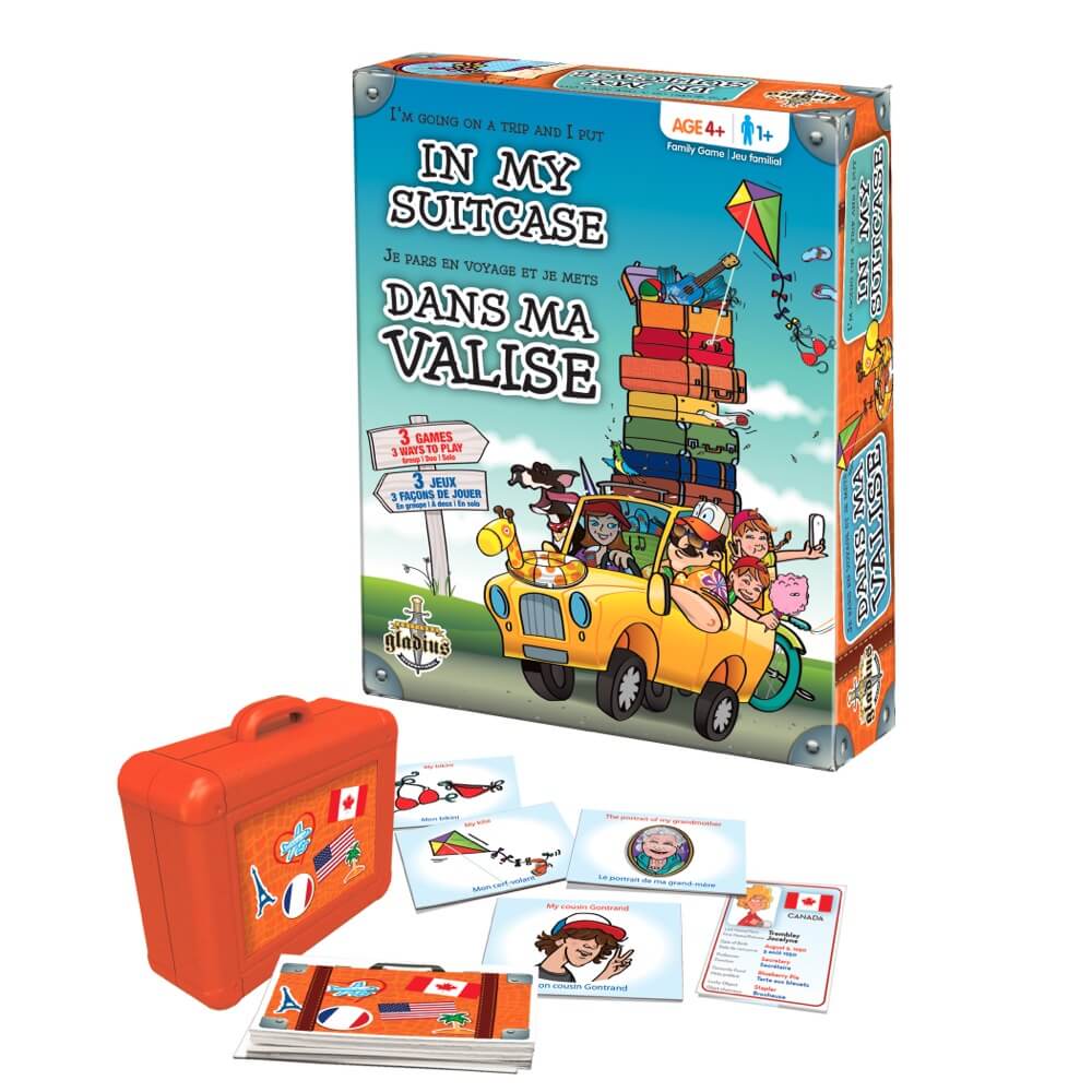 Jeu de mémoire - Dans ma valise...-Jeux de société-Gladius-Boutique LeoLudo