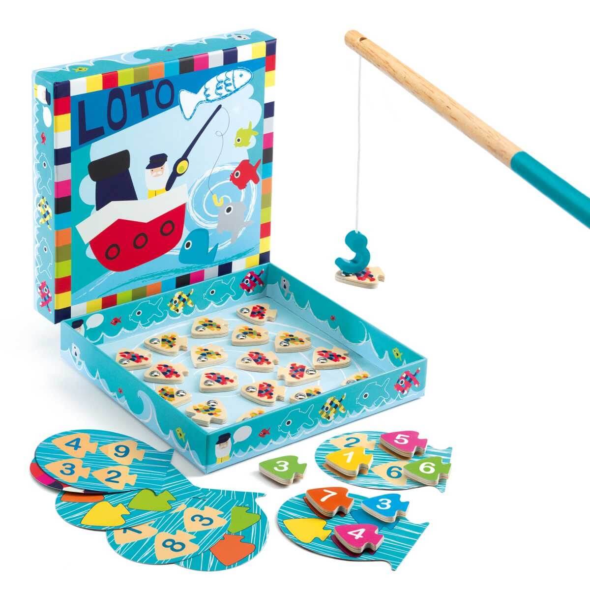 Jeu de pêche à la ligne Navy Loto -Jeux de société- Boutique LeoLudo-Djeco