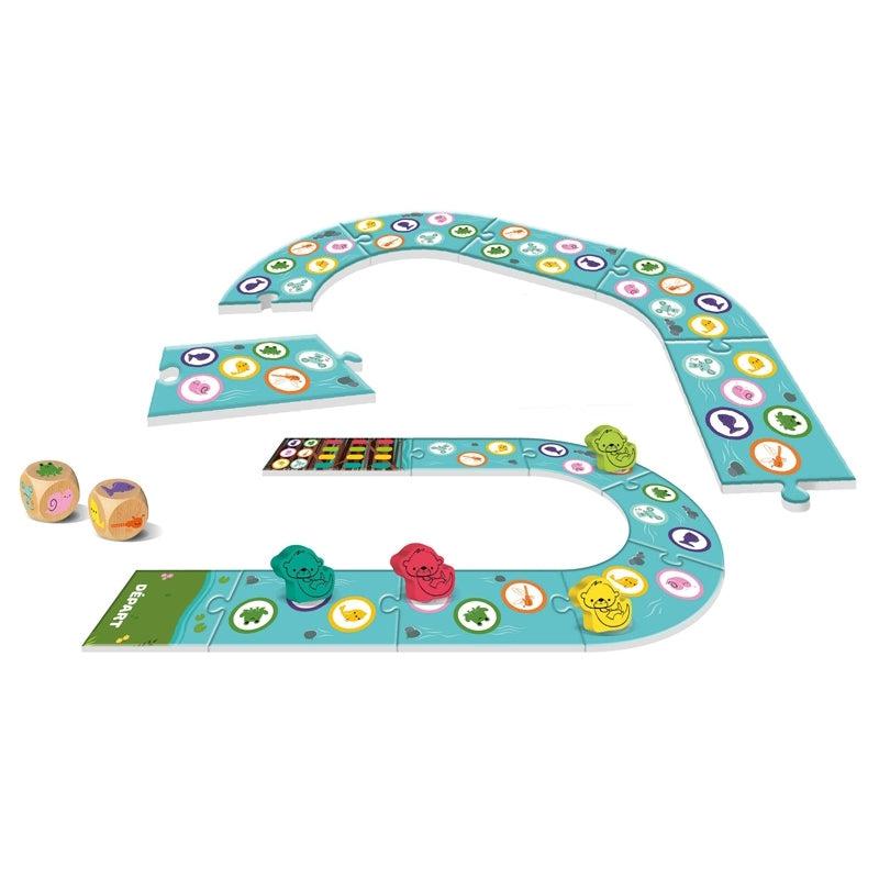 Jeu de société - La course des loutres - Jeux de société - Boutique LeoLudo - Auzou