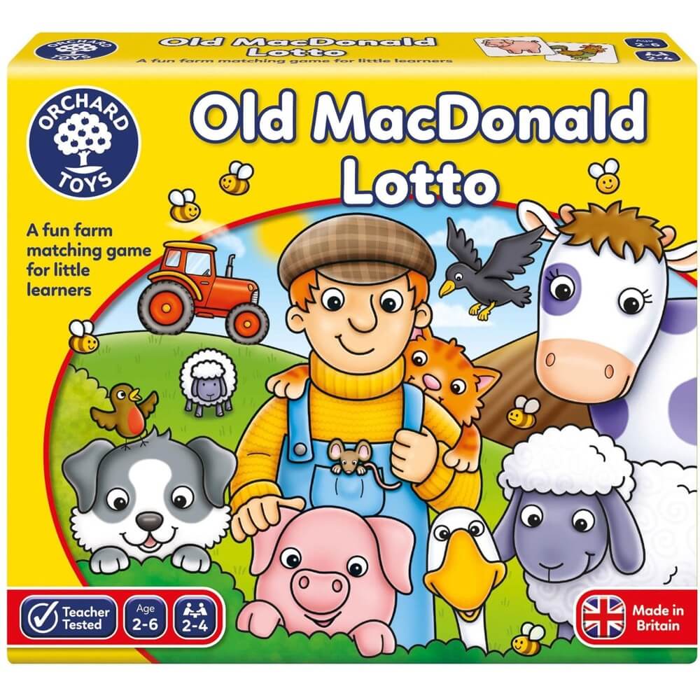 Jeu de société - Loto du fermier - Jeux de société - Boutique LeoLudo - Orchard Toys
