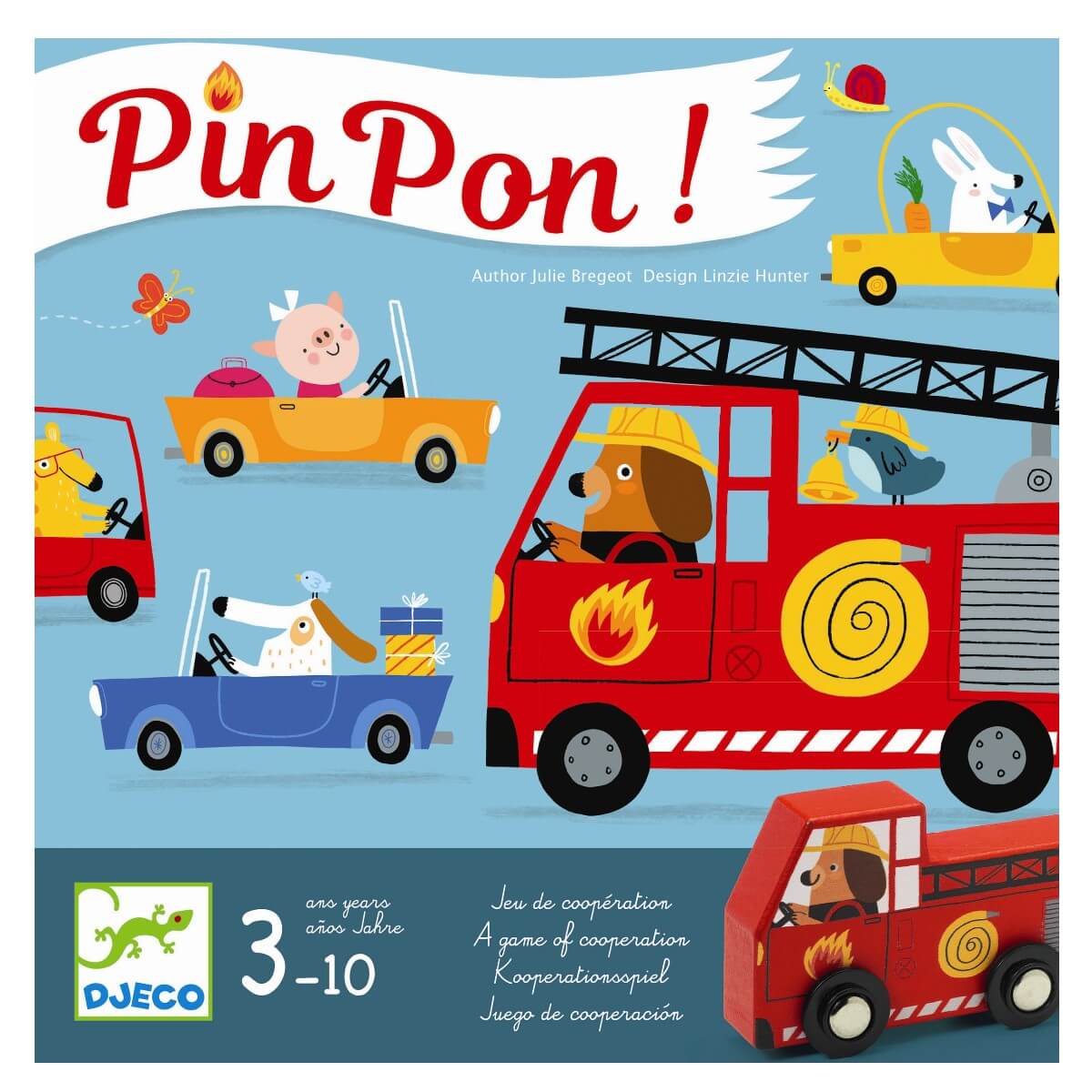 Jeu de société Pin Pon! - Jeux de société - Boutique LeoLudo - Djeco