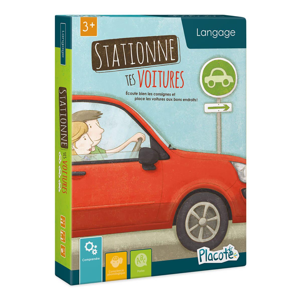 Jeu de société - Stationne tes voitures - Jeux de société - Boutique LeoLudo - Placote