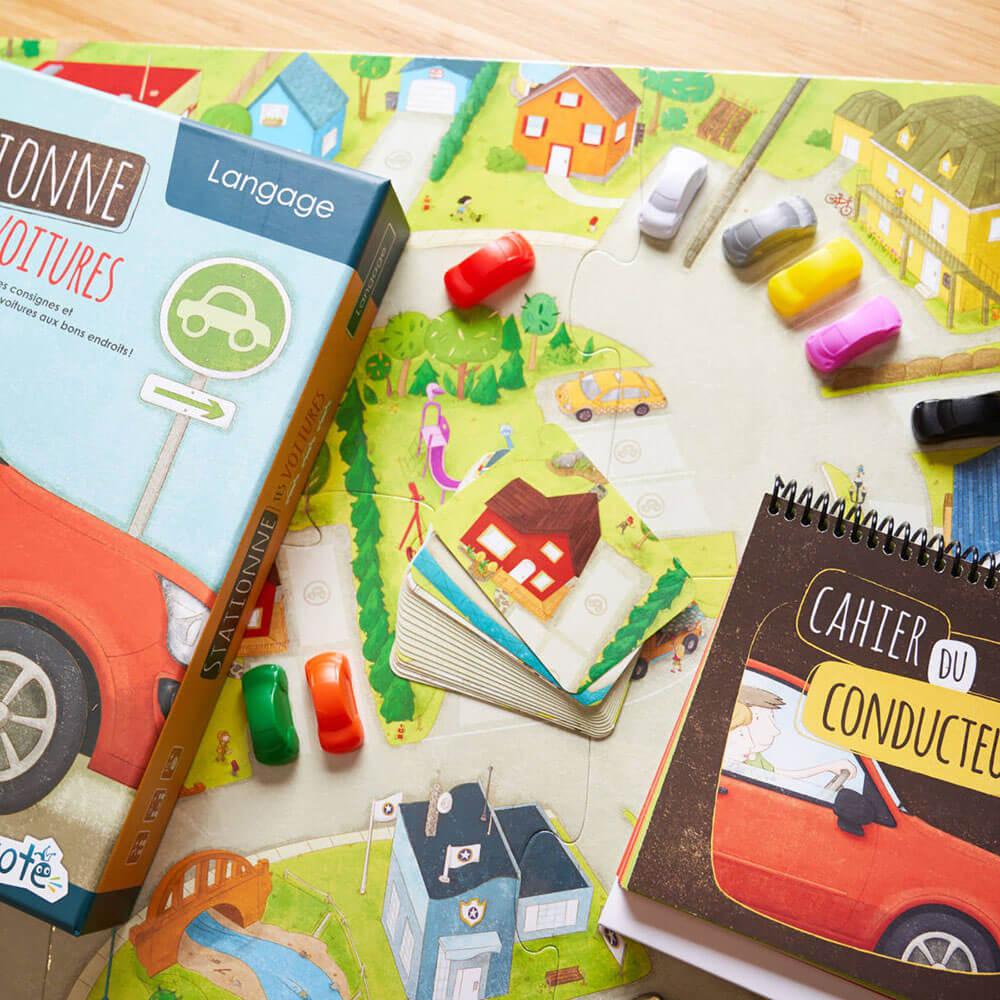 Jeu de société - Stationne tes voitures - Jeux de société - Boutique LeoLudo - Placote