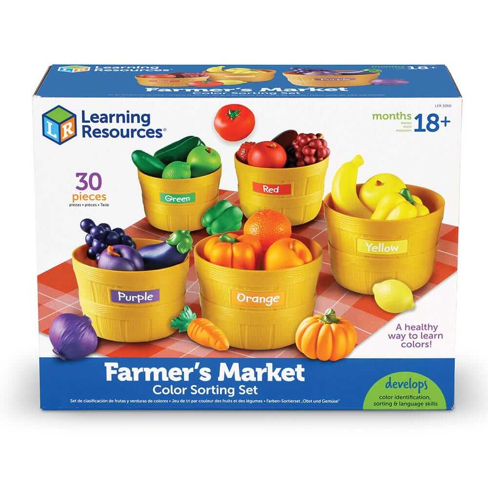Jeu de triage des couleurs du marché fermier - Jeux éducatifs - Boutique LeoLudo - Learning Resources