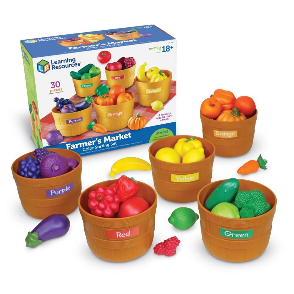 Jeu de triage des couleurs du marché fermier - Jeux éducatifs - Boutique LeoLudo - Learning Resources