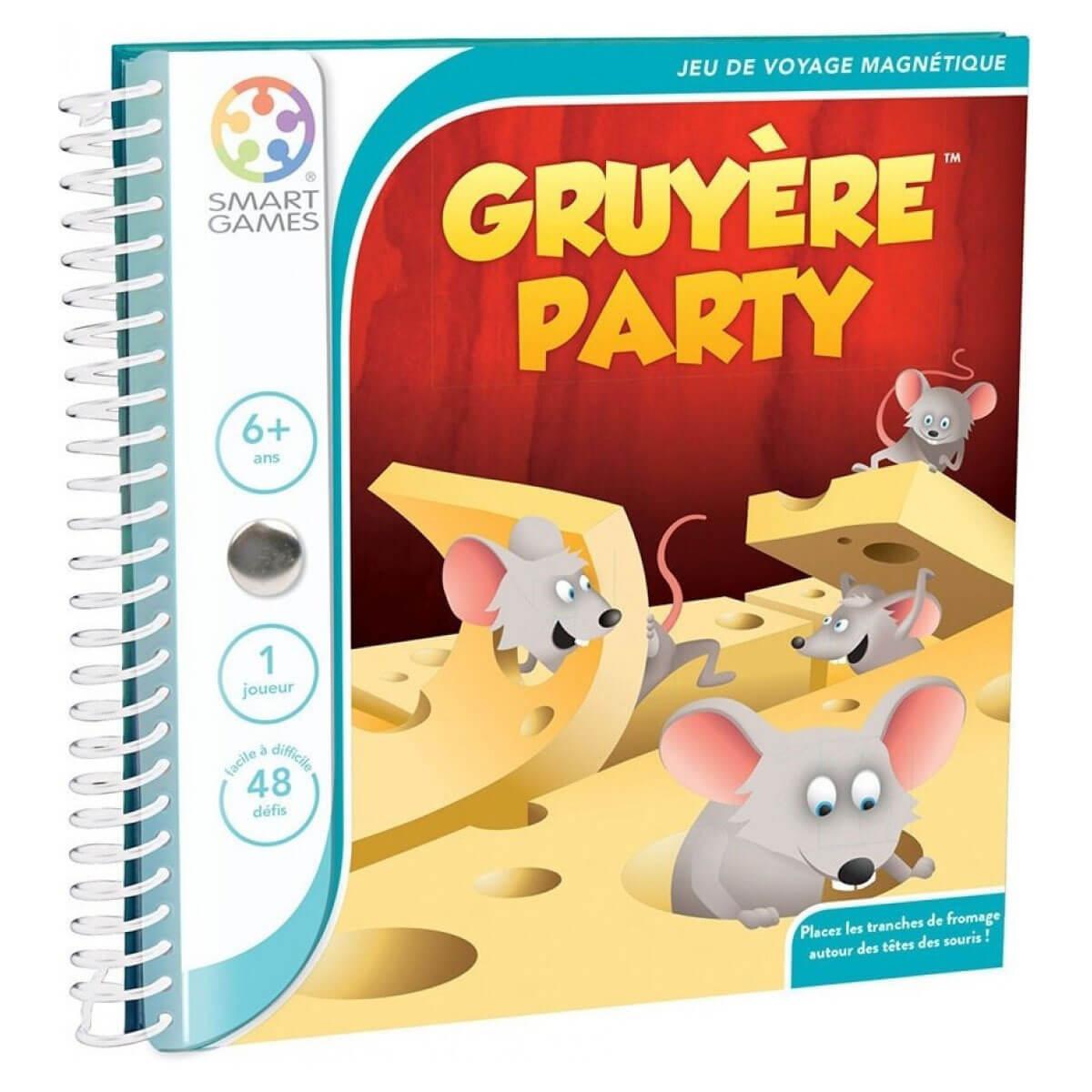 Jeu de voyage magnétique Gruyère Party - Jeux de logique - Boutique LeoLudo - Smart Games