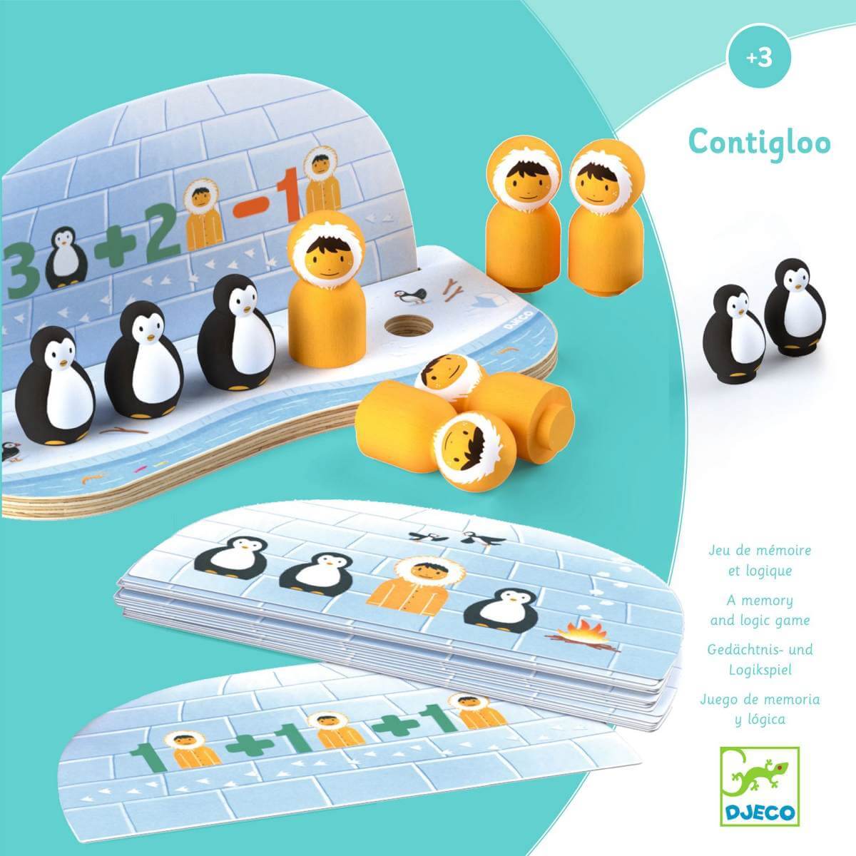 Jeu éducatif Contigloo - Jeux éducatifs - Boutique LeoLudo - Djeco