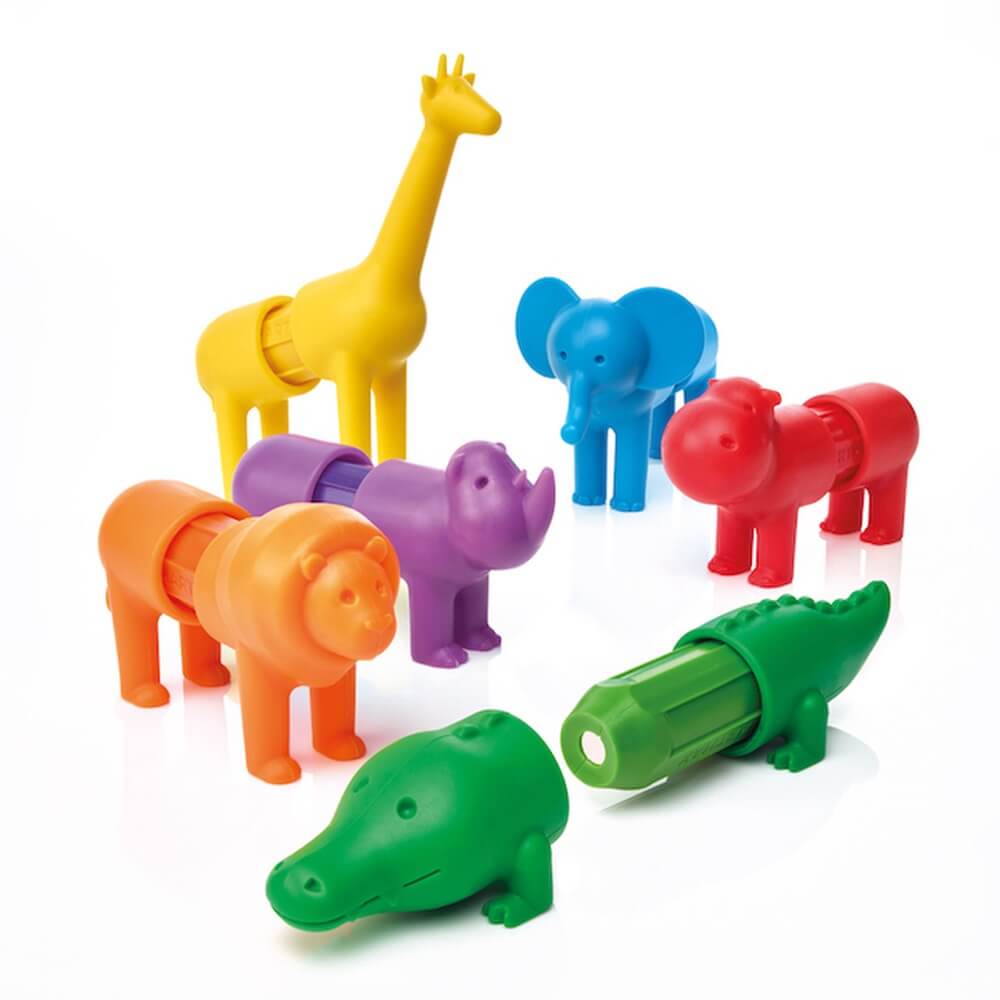 Grande Série D'animaux SFBJ - Jouets Anciens Composition - Début XXème