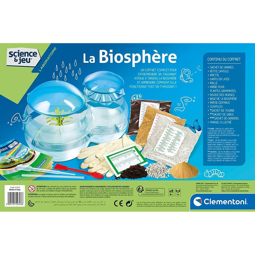 Jeu scientifique - La biosphère-Clementoni-Boutique LeoLudo