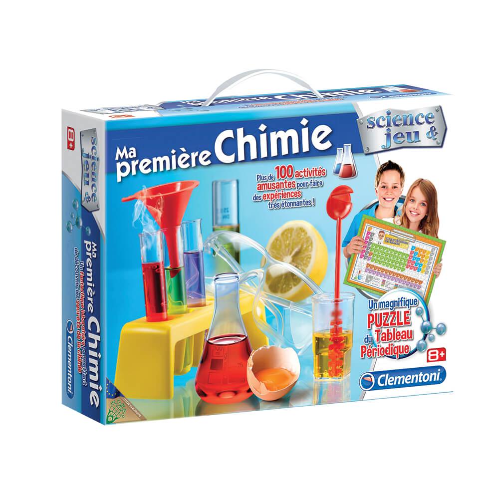 Jeu scientifique - Ma première chimie (v. FR) - Jeux scientifiques - Boutique LeoLudo - Clementoni