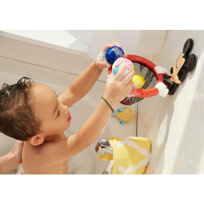 Jouet de bain - Mickey Mouse Tire & Range de Tomy - Boutique LeoLudo