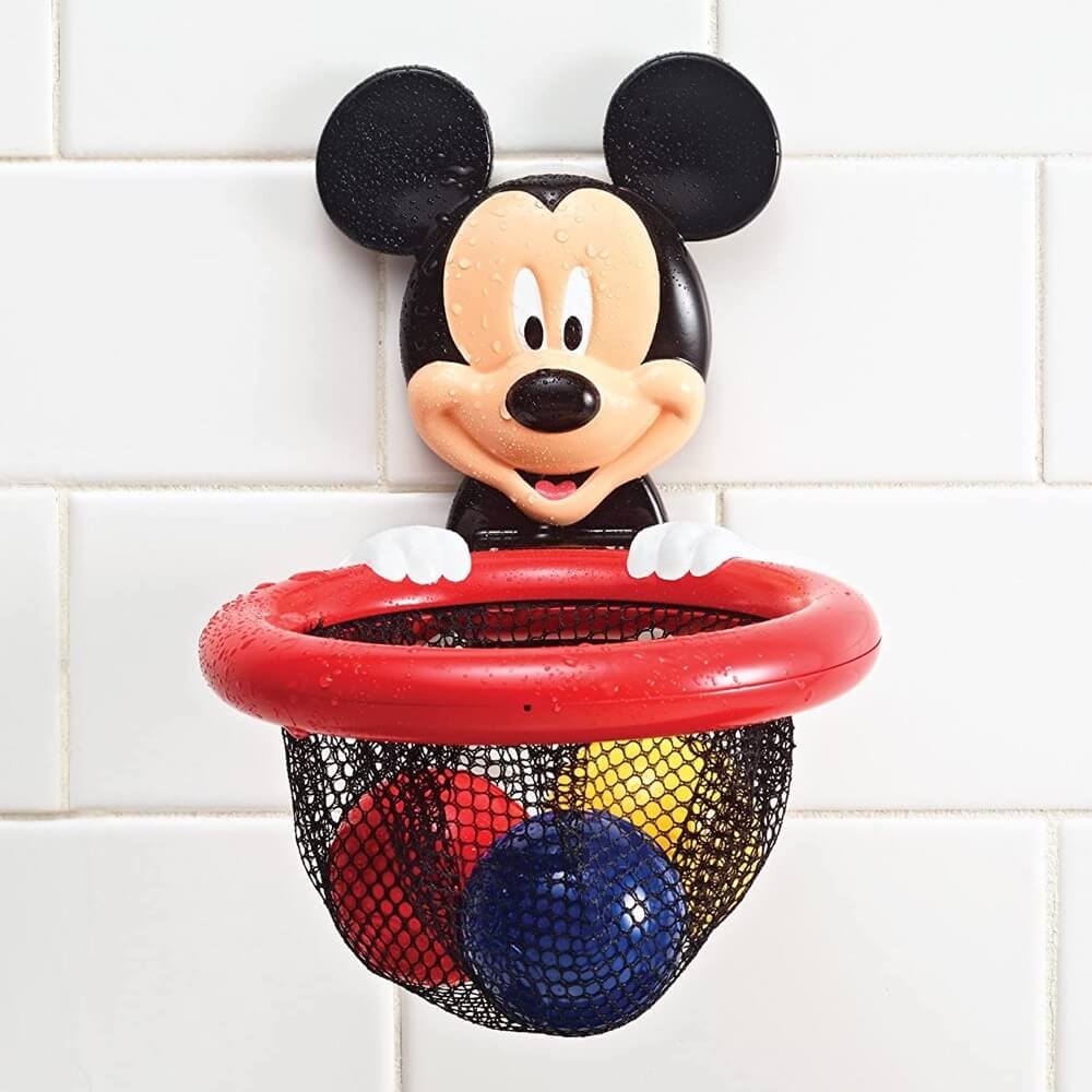 Jouet de bain - Mickey Mouse Tire & Range-Tomy-Boutique LeoLudo