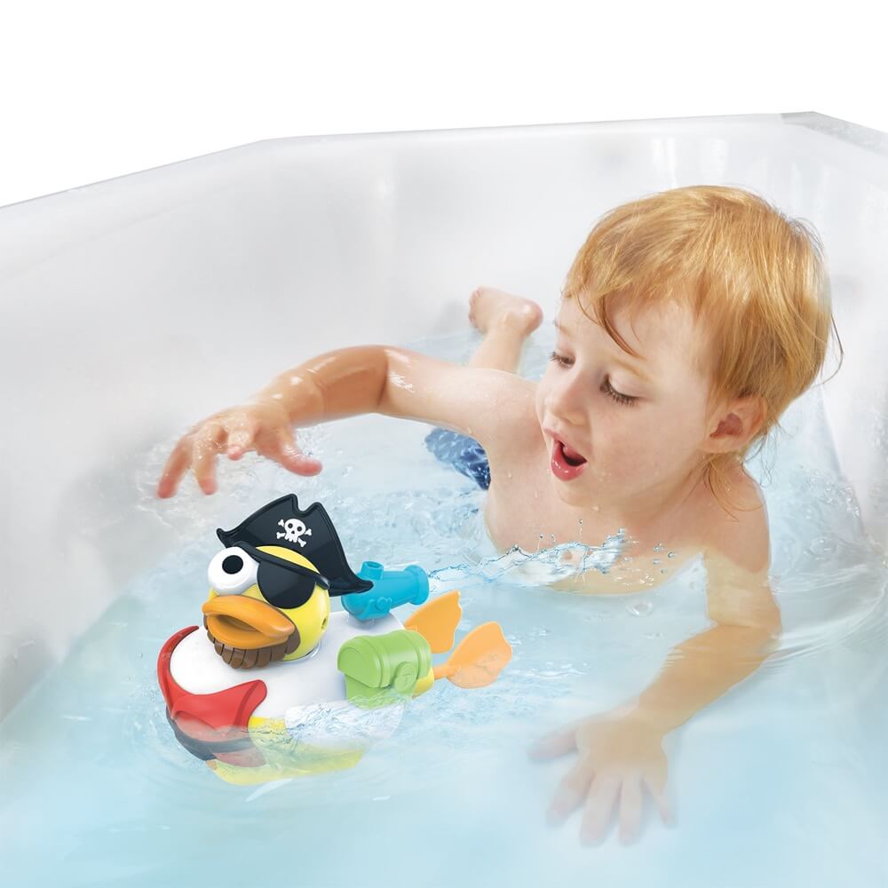 Jouet de bain - Pirate canard à moteur-Yookidoo-Boutique LeoLudo